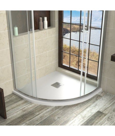 Plato de carga mineral resina semicircular | Ardesia plus GME