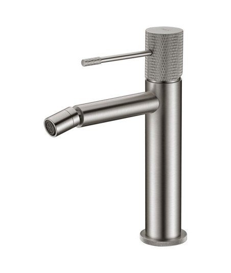 Grifo níquel cepillado de bidé line IMEX - BDD038-2NQ