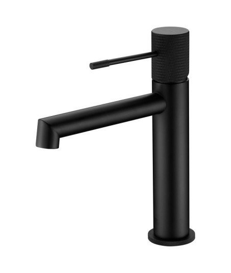 Grifo monomando de lavabo negro mate line IMEX - BDD038-1NG