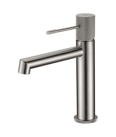 Grifo monomando lavabo níquel cepillado line IMEX - BDD038-1NQ