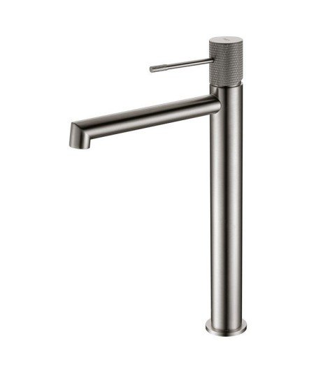 Grifo caño alto de lavabo line IMEX níquel cepillado - BDD038-3NQ