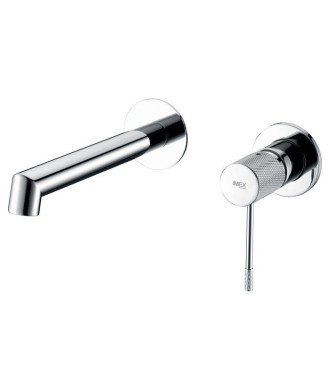 Grifo plata empotrado de lavabo Line IMEX - GLD038