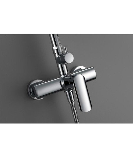 Columna de ducha plata Ural IMEX - BDG040