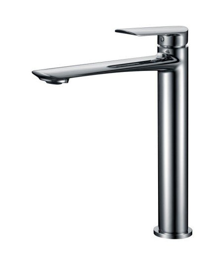 Grifo caño alto cromo de lavabo Ural IMEX - BDZ044-2NG