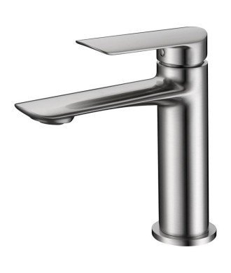 Grifo níquel cepillado de lavabo Ural IMEX - BDZ044-1NQ