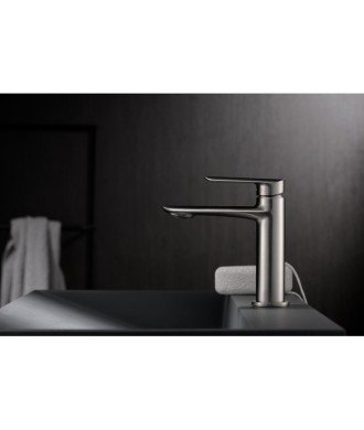 Grifo níquel cepillado de lavabo Ural IMEX - BDZ044-1NQ