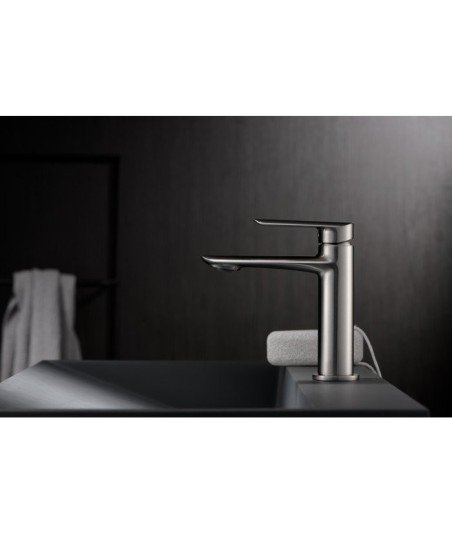 Grifo níquel cepillado de lavabo Ural IMEX - BDZ044-1NQ