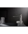 Grifo níquel cepillado de lavabo Ural IMEX - BDZ044-1NQ