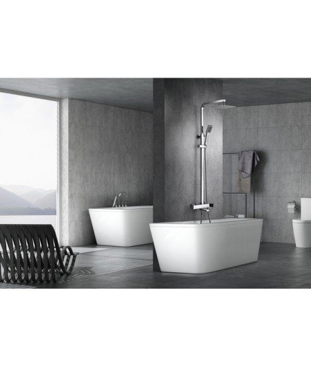 Columna de bañera fiyi cromo imex - BDF016-B