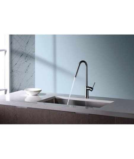Grifo monomando de cocina Kenia imex cromo - GCE020