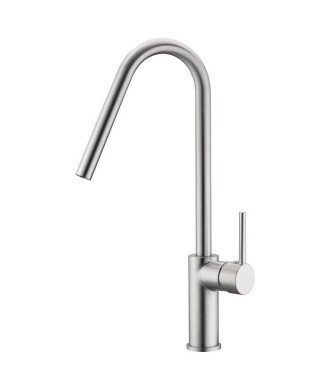 Grifo níquel cepillado de cocina Kenia imex cromo - GCE020/NQ