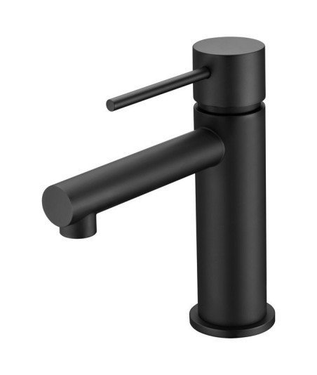 Grifo negro de lavabo Milos IMEX | BDYS045-1NG