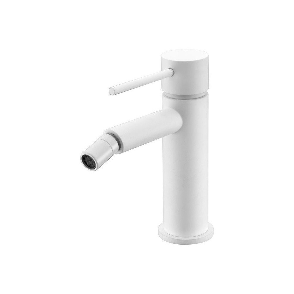 Grifo blanco de bidé Milos stick IMEX - BDYS045-2BL