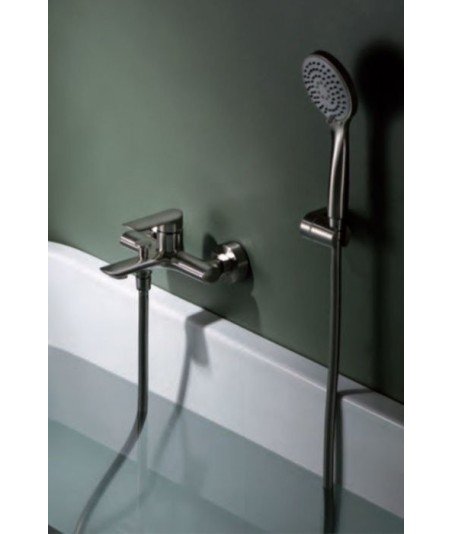 Grifería de bañera níquel cepillado Ural imex - BDG040-4NQ