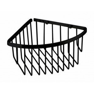 Rinconera rejilla - negro mate