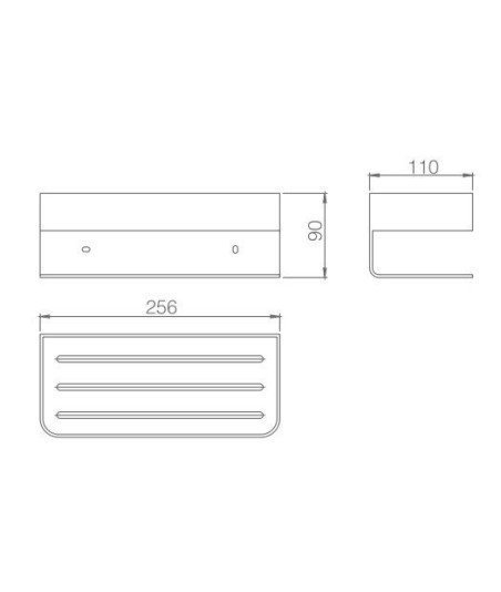 Jabonera acero cromado mayura imex - ADY007/NOR