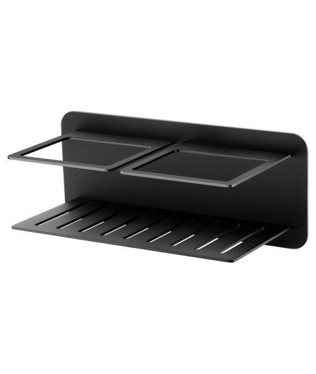 Jabonera negro y oro rosa modelo iman imex - ADI011/NOR