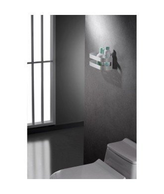 Jabonera blanco mate modelo Nirmala de imex - ADL0127BL