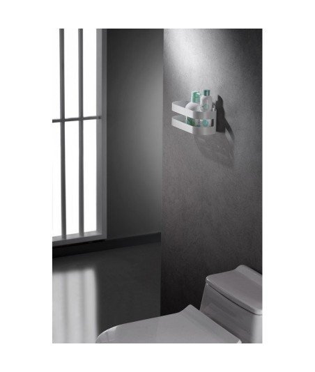 Jabonera blanco mate modelo Nirmala de imex - ADL0127BL