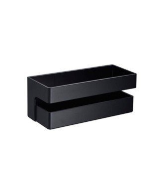 Jabonera negro mate pvc imex - ANG005