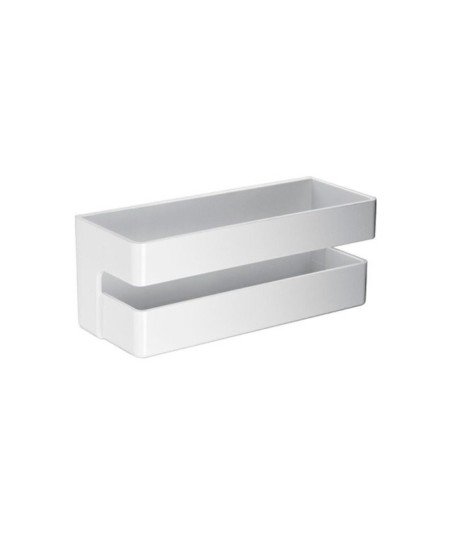 Jabonera blanco mate pvc imex - ABL006