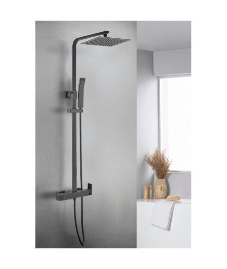 Columna de ducha negra inverter c IO - 3136 GME