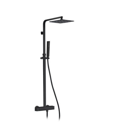 Columna termostática negra quadra élite IO - Ref.3095 GME