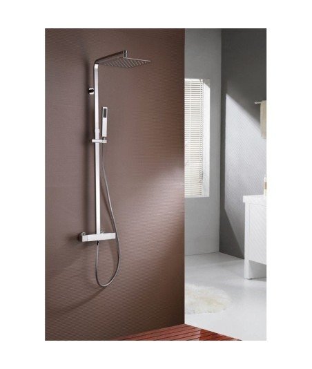 Columna termostática cromo quadra élite IO - Ref.3012 GME