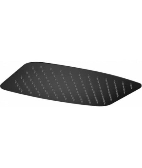 Rociador negro mate de ducha ovalado 30 x 20 IMEX - RDR001