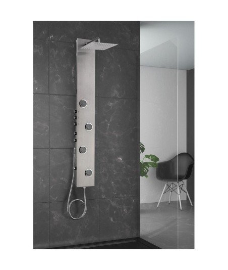 Columna de hidromasaje inoxidable sunderland IO - 0506