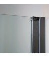 Mampara de ducha de una puerta abatible sin cierre ✓ Open A free