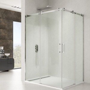 Mampara angular acero...