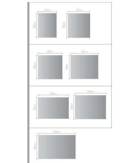 Espejo led rectangular Ledimex Suecia OFICIAL