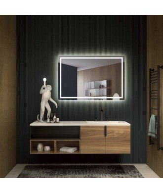 Espejo led rectangular Ledimex Francia | Mamparas Blau