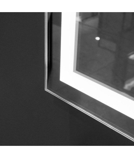 Espejo led y aumento rectangular ledimex Malta