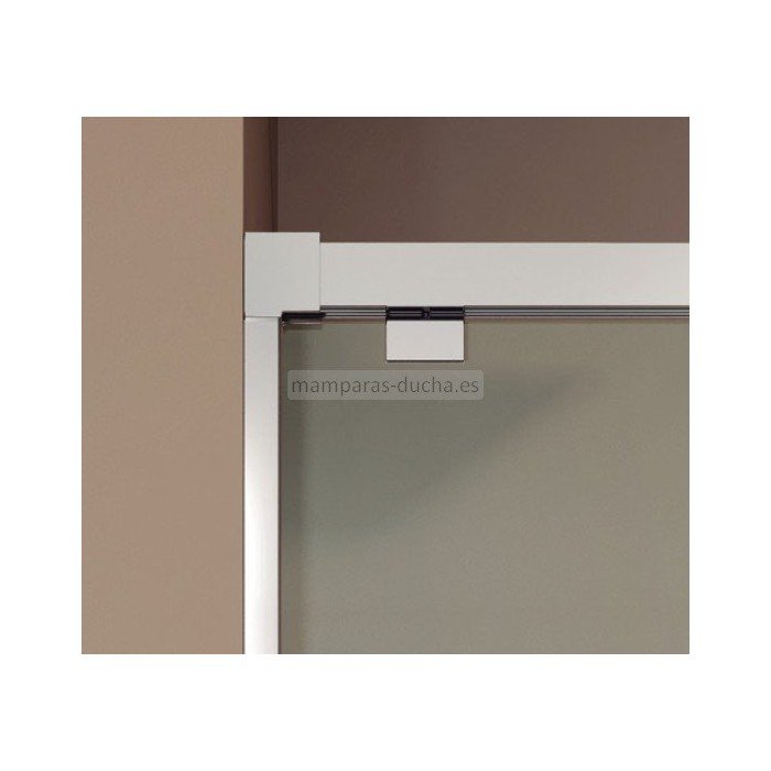Mampara frontal de ducha con 2 puertas correderas gme