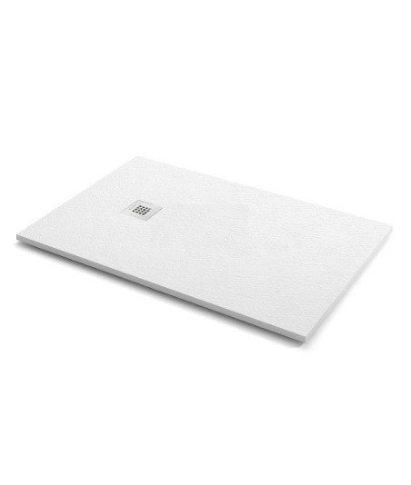 Plato de ducha de resina Fontana| textura piedra