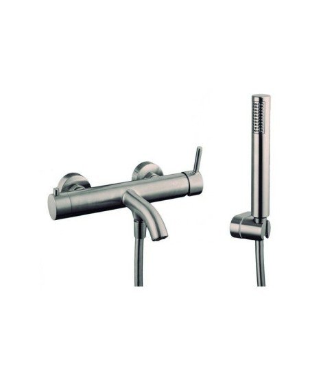 Monomando de bañera en níquel sirio IO - Ref.3173NK gme