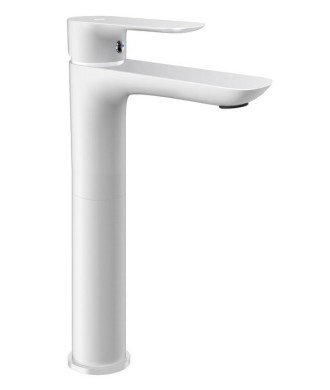 Grifo blanco caño alto cassio IO | oferta 3172