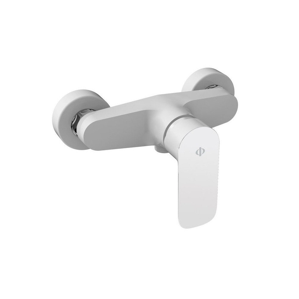 Grifo de ducha blanco mate Cassio IO | ofertas