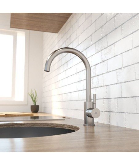 Grifo de Acero Inoxidable para Cocina