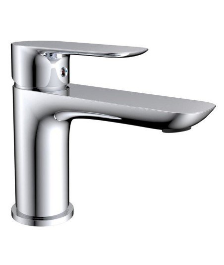 Grifo latón cromo monomando de lavabo en Cassio