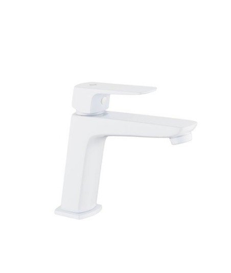 Monomando de lavabo blanco mate marriot IO - Ref.3150BL