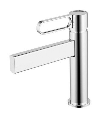 Grifo acabado cromado de lavabo en Dior