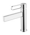 Grifo acabado cromado de lavabo en Dior