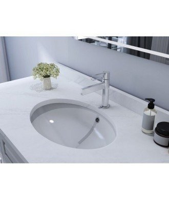 Grifo acabado cromado de lavabo en Dior