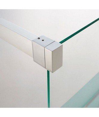 Mampara rectangular modelo Basic GME | Corredera más lateral fijo