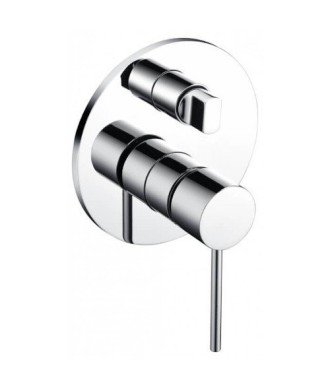 Ducha empotrada cromo techo Milos stick IMEX - GPTS045