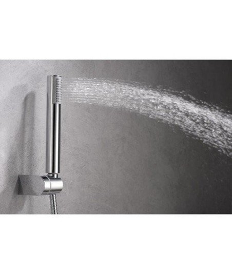 Ducha empotrada cromo techo Milos stick IMEX - GPTS045