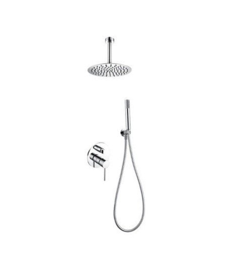 Ducha empotrada cromo techo Milos stick IMEX - GPTS045